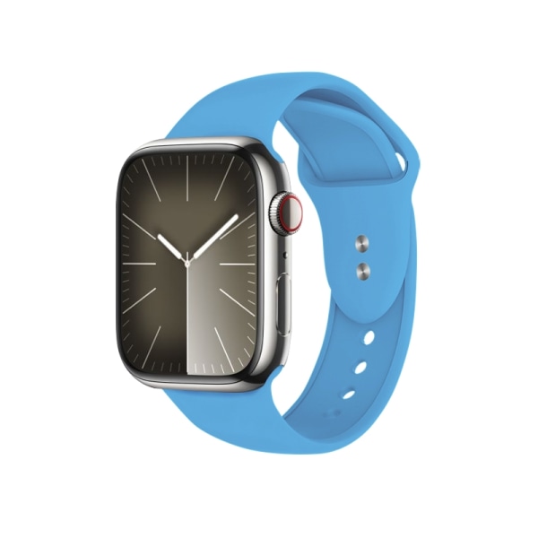 Crong Liquid Band til Apple Watch 38/40/41 mm (blå)