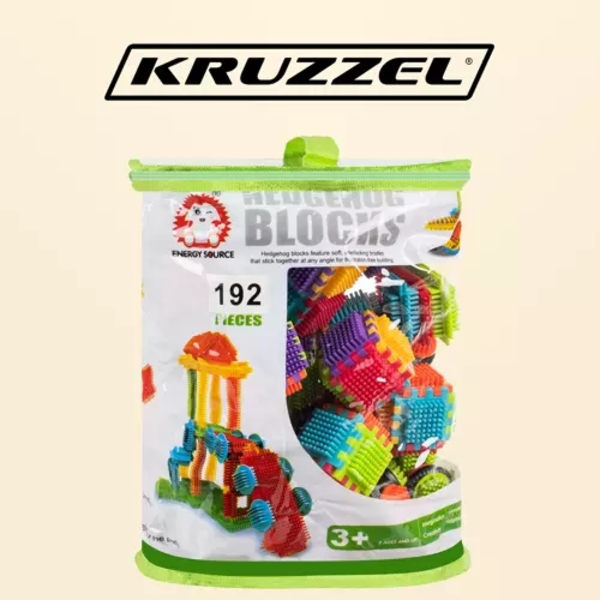 Rakennuspalikat - siilit 192kpl. Kruzzel 20376