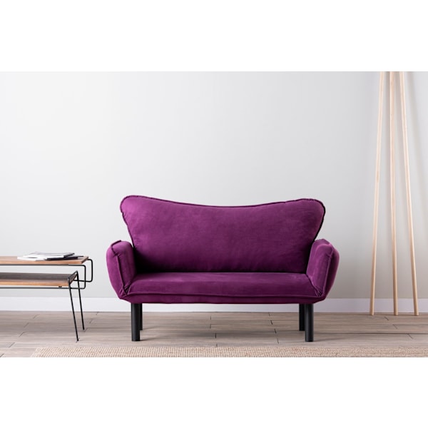 2-sæders sovesofa Chatto - lilla