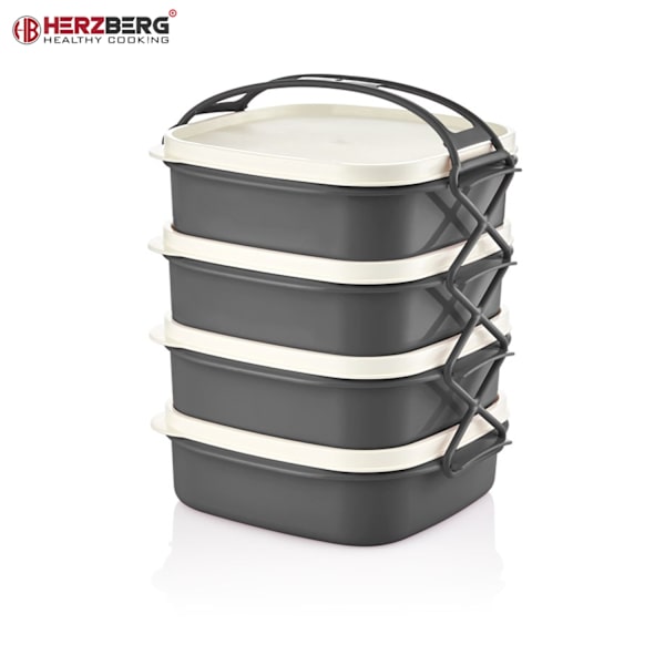 Herzberg 4 Layer Tetra -lounaslaatikko