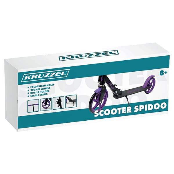 Spidoo scooter lilla Kruzzel 25630