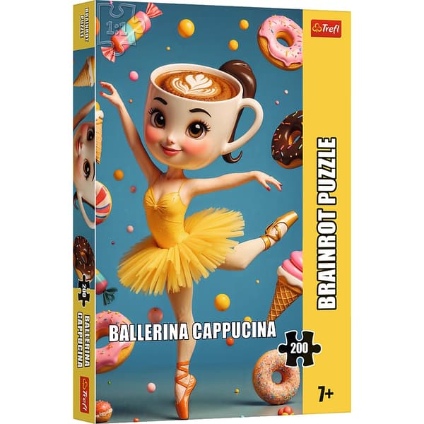 Ballerina Cappucina -palapeli, 200 palaa, 34 x 48 cm