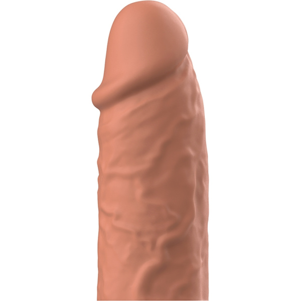Virilxl - Nestemäinen silikoni V3 ruskea peniksen pidennys