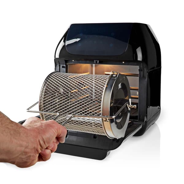 Hot Air Fryer | 12 l | Timer: 60 min | Antal forudindstillede programmer: 9 | Digital | Sort