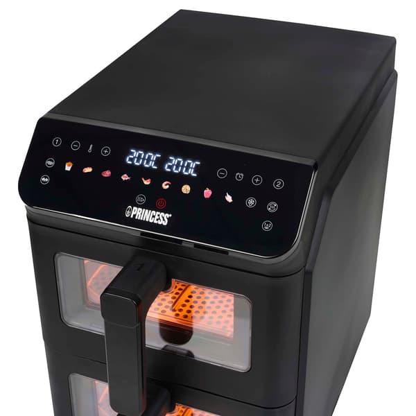 Airfryer med dubbla korgar, 2x5L, 3000W