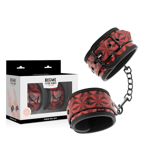 Begme - Red Edition Premium ankelmanchetter med neoprenfor