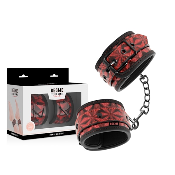 Begme - Red Edition Premium ankelmanschetter med neoprenfoder