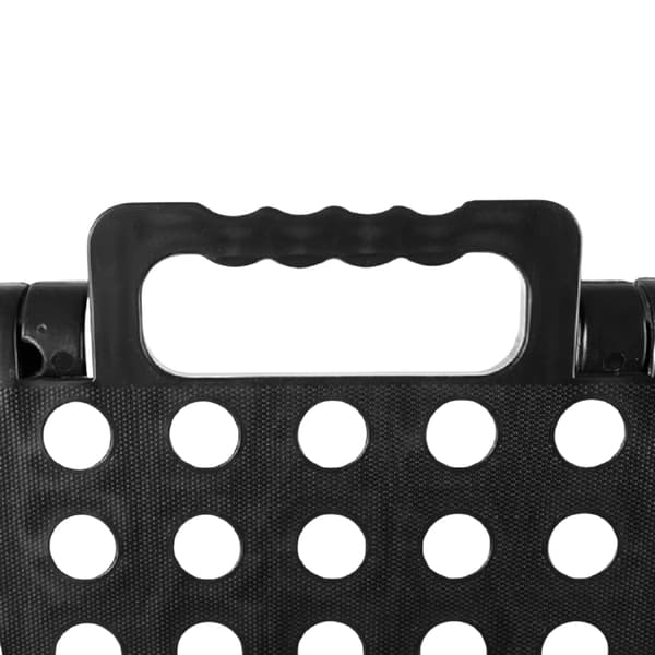 Foldetaburet sort og hvid 39cm
