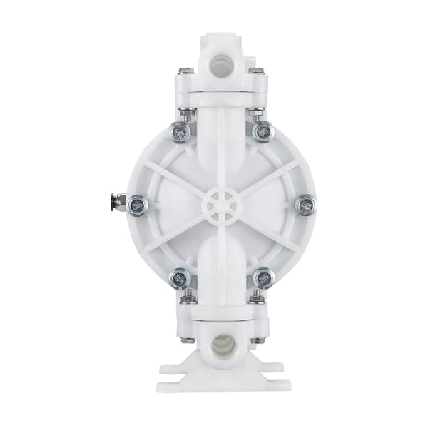 Luftdriven dubbelmembranpump, 17 l/min, PP-hus