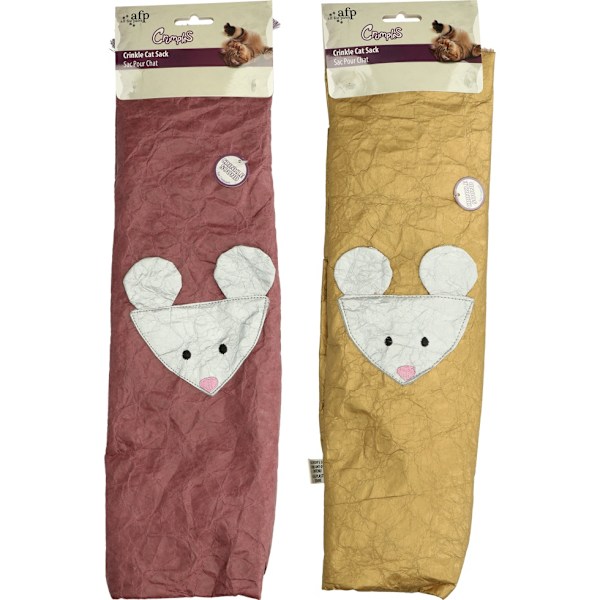 AFP Crumples Crinkle Cat Sack Lila