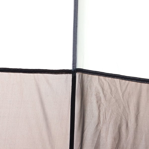 Camping Teltta 3-4 Hengen Teltta Perheteltta Dome Teltta 210T Pu 3000Mm Helppo Asennus Teräs Lasikuitu Harmaa+Musta 240 X 240 X 195 Cm