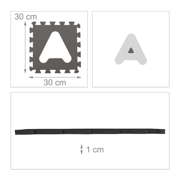 Palapelimatto ABC:llä ja numeroilla