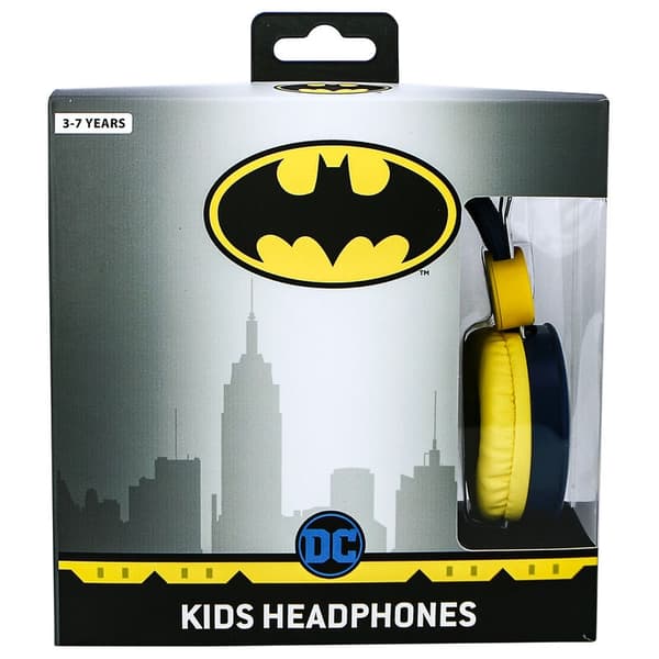 Batman-logohovedtelefoner, kablet, letvægtsdesign