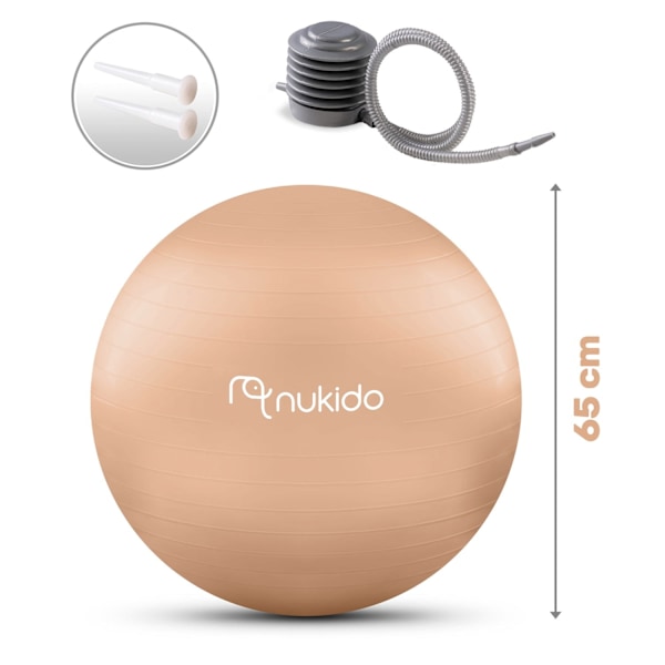 Graviditet aerobic bold 65 cm NS-951 beige