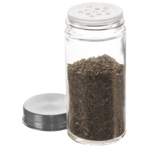 Glasbeholder til krydderier 100 ml med dispenser