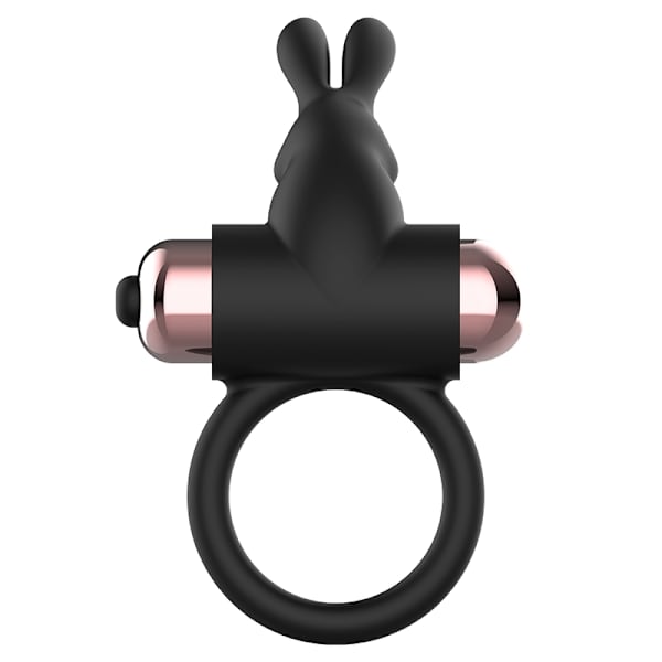 Coquette Chic Desire - Cock Ring Med Vibrator Svart/ Guld