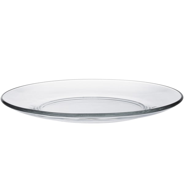 Duralex LYS pladeplade transparent 235 x 20 mm - sæt med 6 stk.