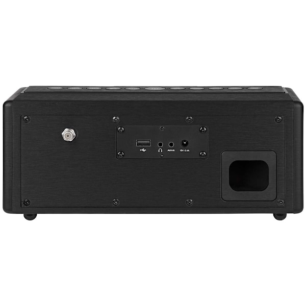 DIRA S21i+ EWF Multifunktionell stereoradio DAB+ / FM / Internet / Bluetooth Svart