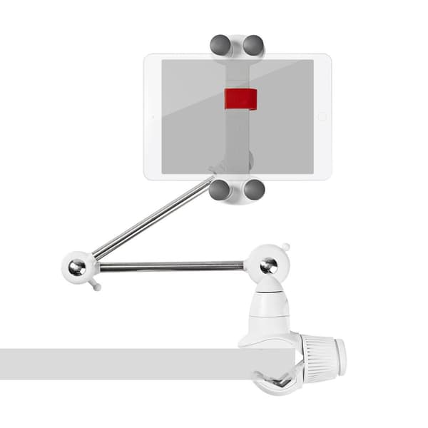 Tablet Stativ | Universella | Interaktiv | Metall / Vit