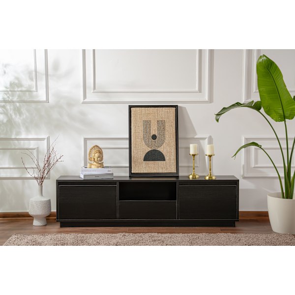 TV Stand Vanguard - Træ Sort