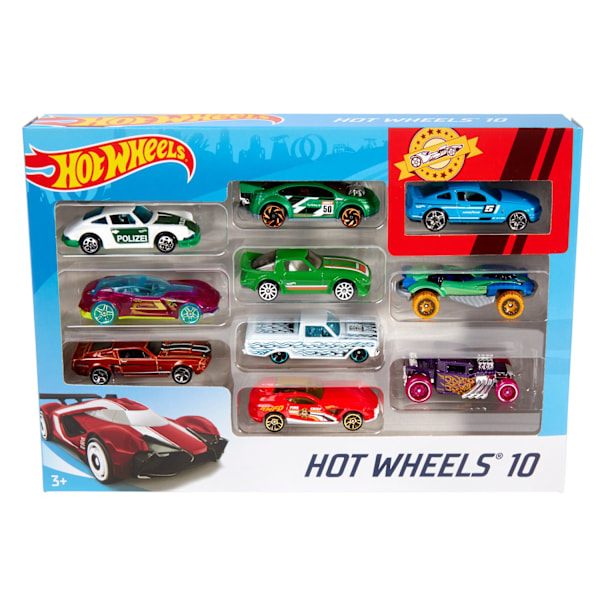 Hot Wheels Pikkuautot 10 Kpl