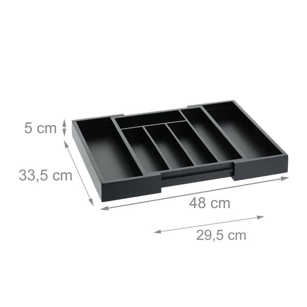 Udtrækkelig bestikbakke