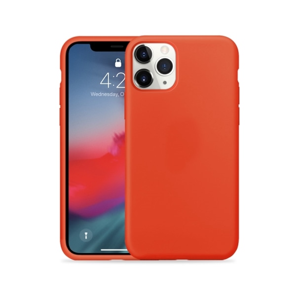 Crong Color Cover - Flexibelt fodral för iPhone 11 Pro (röd)