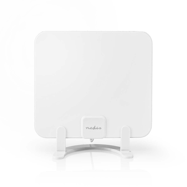 Innomhusantenn | Aktiv | FM / UHF / VHF | Mottagningsområde: 0-25 km | LTE700 | Förstärkning: 30 dB | ABS | Vit