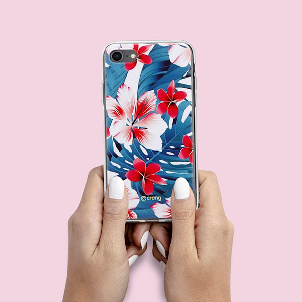 Crong Flower Cover – Cover til iPhone SE 2020/8/7 (mønster 03)