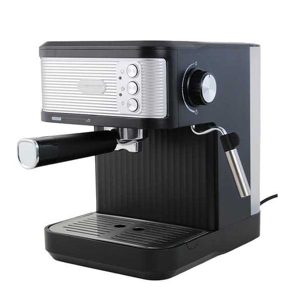 Espressomaskine med mælkeskummer, 1,8 l, 20 bar tryk