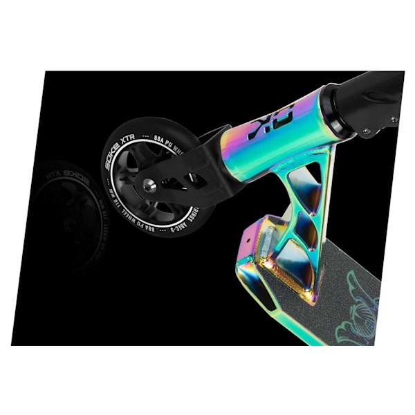 Extrem Trickskoter SOKE XTR Street Rainbow