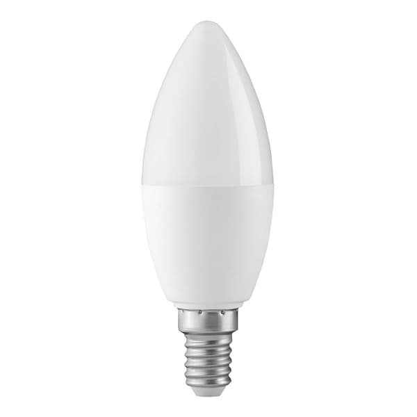 Smart Wi-Fi LED-lampe, RGB, dæmpbar, E14-fatning
