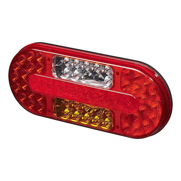 Takavalo 6 toimintoa 323x134mm 54LED oikea