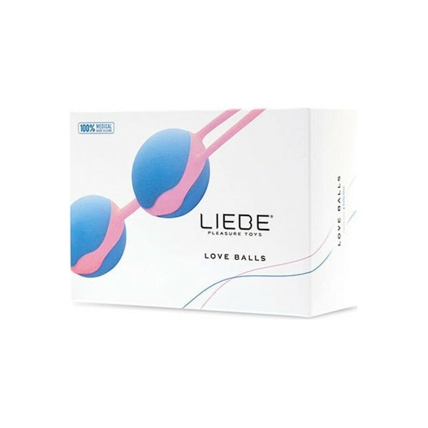 Orgasmipallot Liebe Love Balls Blue