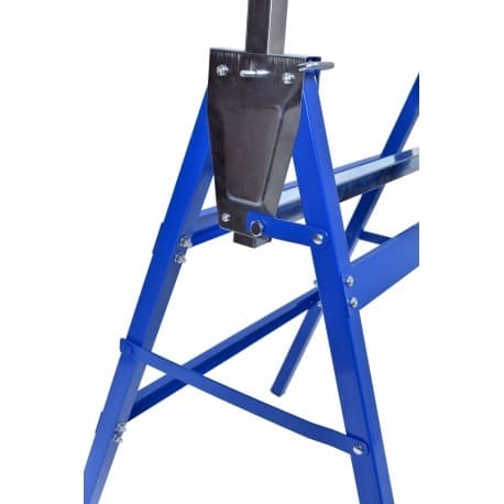 Justerbart værkstedsstativ, 130 cm, sæt med 2