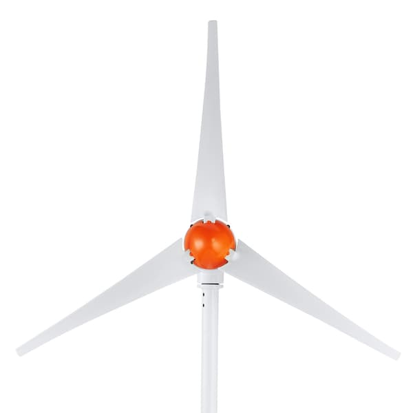 Vindmøllegenerator 500W 12V, 3-bladet, MPPT-controller