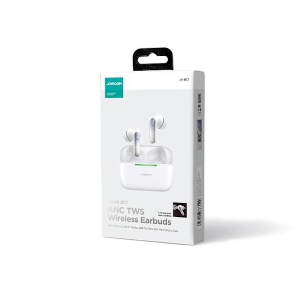 Jbuds JR-BC1 trådlösa in-ear hörlurar vita