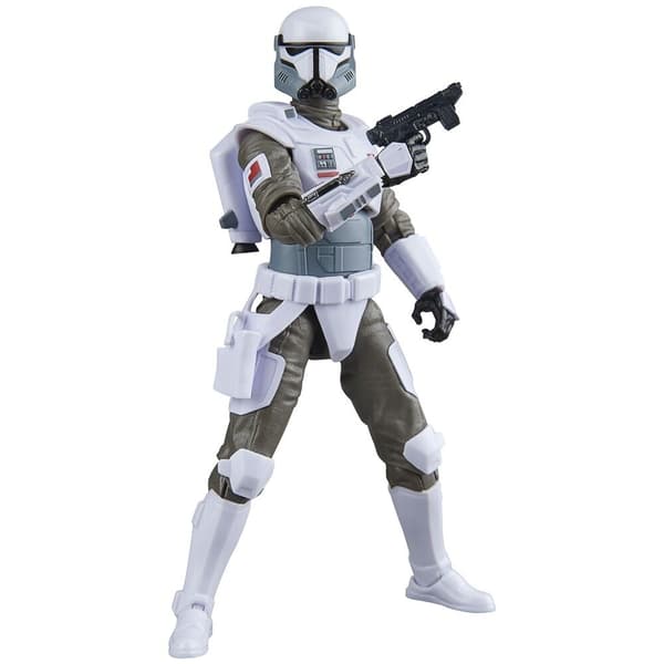 Mandalorian Imperial Armored Commando Figur, 15 cm høj