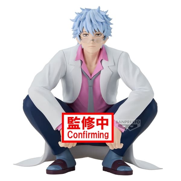 Ginpachi Sakata Figur 13cm - Samlarfigur Anime Character