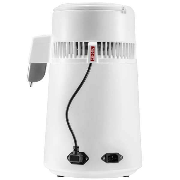 Bänkskåpsvattendestiller 4L, 1L/h, timer, temperaturdisplay