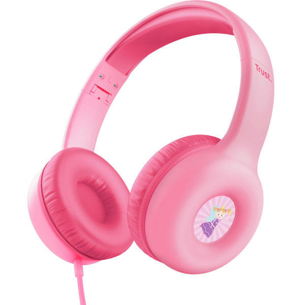 Nouna hovedtelefoner til børn Pink