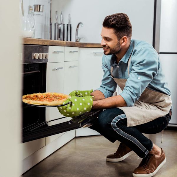 Pizza tallerken perforeret sæt