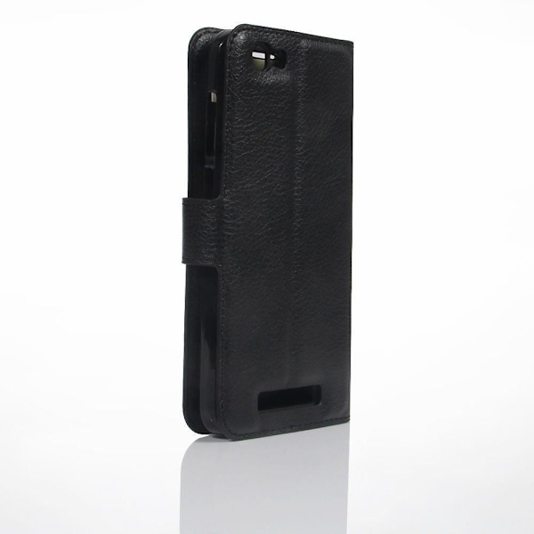 Housse Porte-cartes Clip Ceinture Rotativ 360 Etui Lukning Magnetisk til => HIGHSCREEN OMEGA PRIME MINI SE > Sort