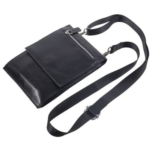 Etui Housse Skuldertaske til Tablets og Smartphone til VIVO Y75S (2018) > Sort