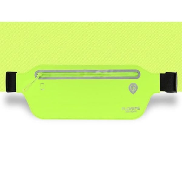 hölsterfodral tel bärbar Fanny Pack Running Walking Reflekterande Vattentät för Vivo iQOO Pro (2019) > GRÖN GRÖN