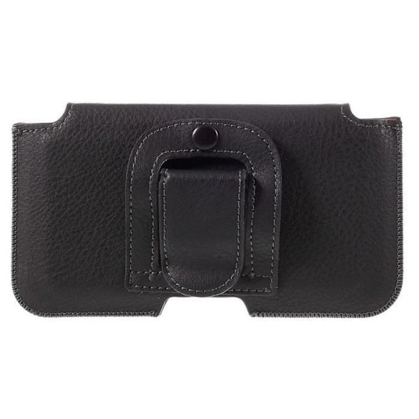 Etui Pochette Cas - Meizu - Meizu m5 note - Läder - Svart - Bälteklipp Svart