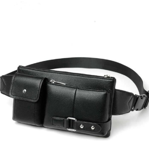 Skulder Fanny Pack til e-bog, tablet til Meizu M6T > Sort sort