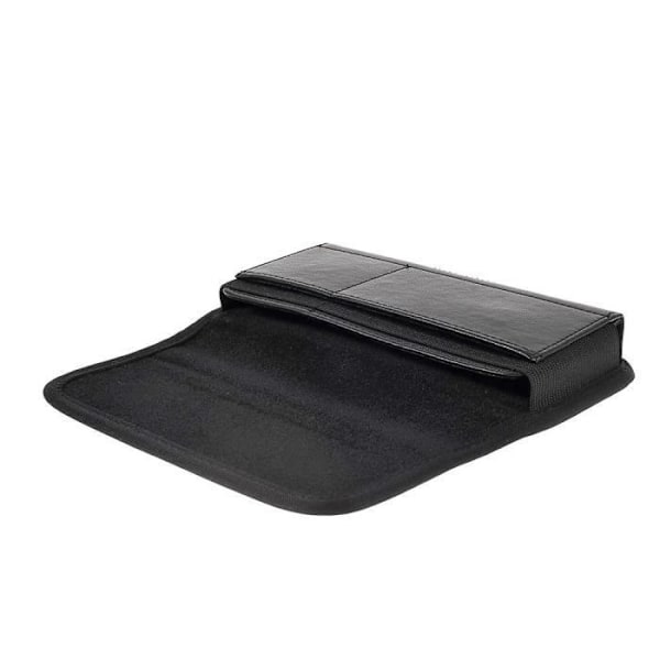 Skridtet Holster Belte med Metalclips Horisontal med Kortlomme i Tekstil og Læder til VSMART STAR 3 (2020) > Sort sort
