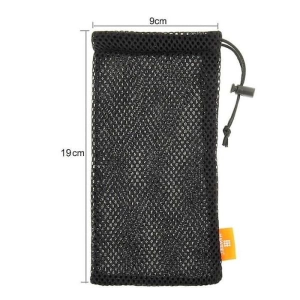 Universellt Nylon Mesh Fodral med Spänne för ARCHOS OXYGEN 68 XL (2019) > Svart Svart