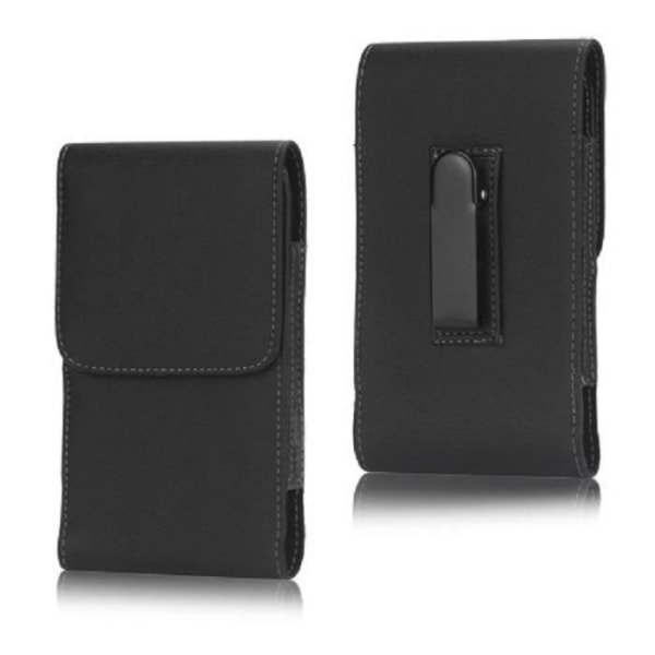 "Etui Housse Clip Bälte Metallisk Vertikal Klämma i Mjuk Konstläder för OnePlus Nord N10 5G (2020) > Svart" Svart